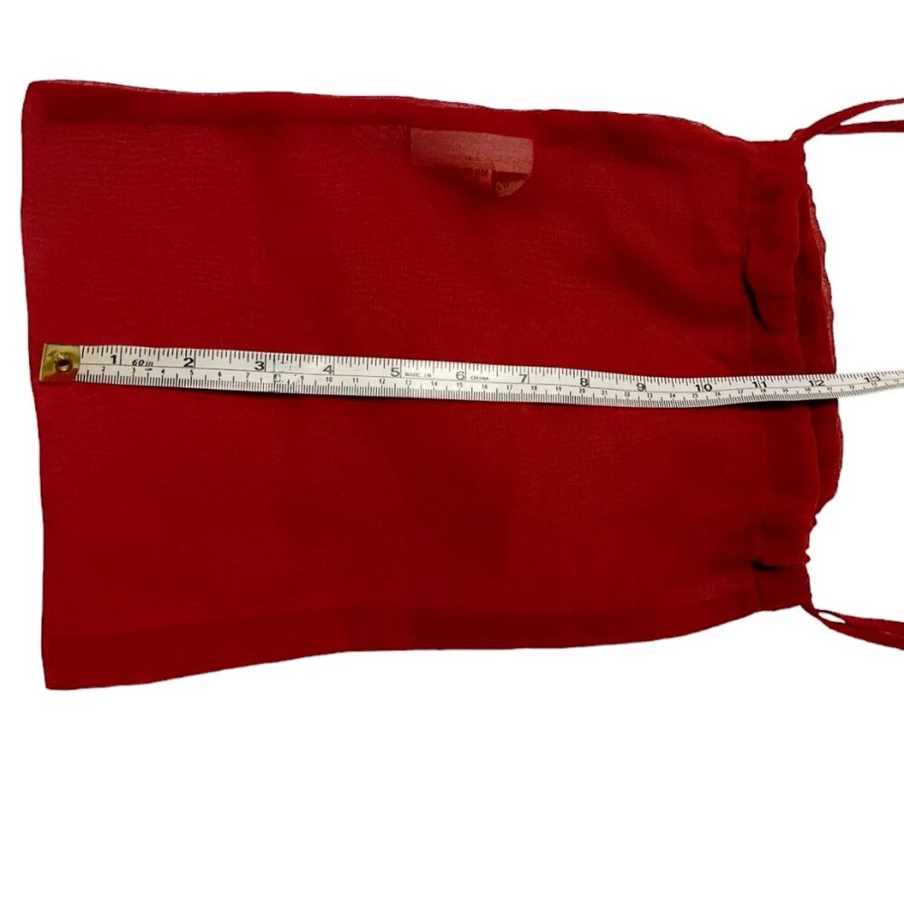 Perfect for Virgin's SCARLET NIGHT– Red Tunic*(M) w/Travel Pouch (NWOT) - Picture 10 of 12